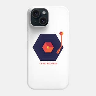 Cubic Records Phone Case