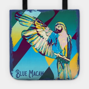 Blue Yellow Macaw Tote