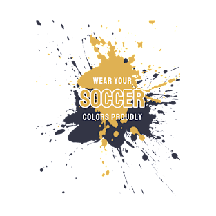 SCNT020 - Wear your Soccer Colors Proudly LT (Front Only) T-Shirt