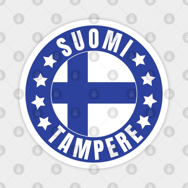 Tampere Magnet by footballomatic