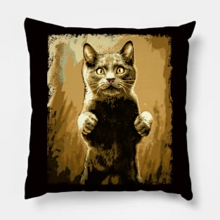 Cat cats cat lover kitty kitten Pillow