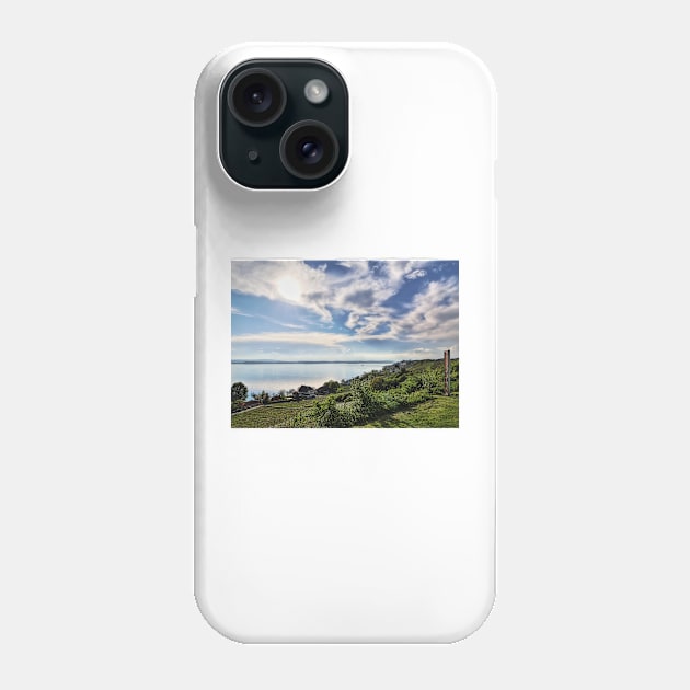 Spring Time at Lake Constance near Meersburg Phone Case by holgermader