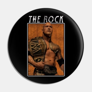 Vintage The Rock Pin