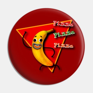 Banana Joe Pizza Dance Pin