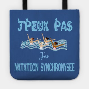 j'peux pas j'ai natation synchronisée Tote