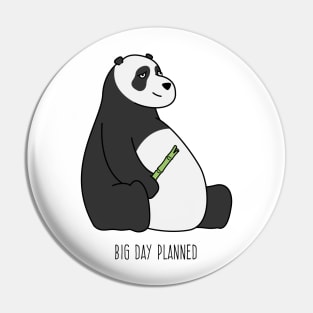 Big Day Panda Pin