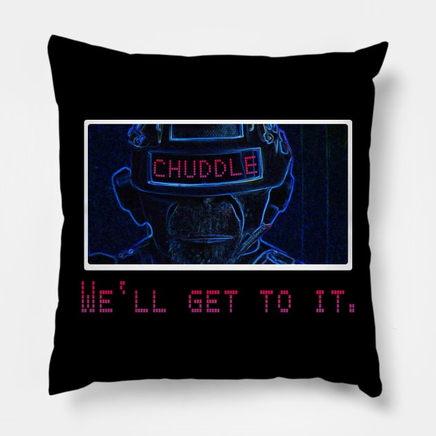 CyboChuddle Pillow by Chuddle the Pod