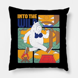 Into The Wild full colour version Pillow