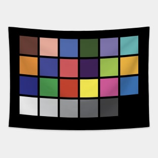 Color Rendition Chart Tapestry