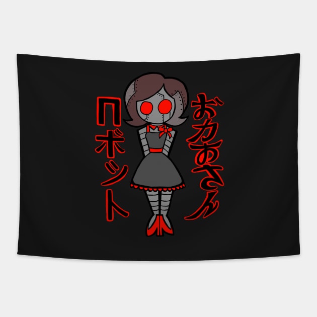 ROBOT MOM Tapestry by OrderBorder