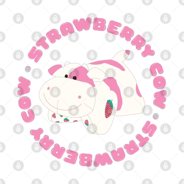 Strawberry Cow by AnnaBanana