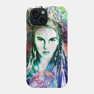 Color Splash Mermaid Phone Case