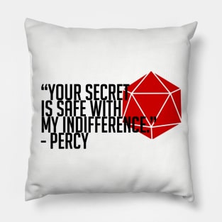 Percy Quote Pillow