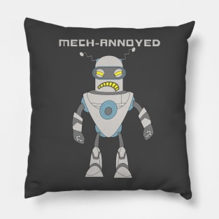 Mech-Annoyed Pillow