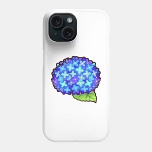 Blue Hydrangea Phone Case