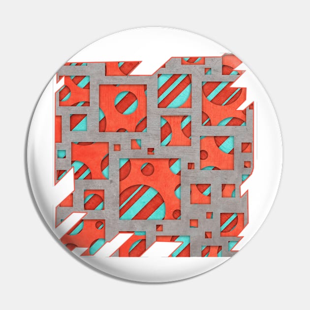 Polygon Composition Pin by Lollik