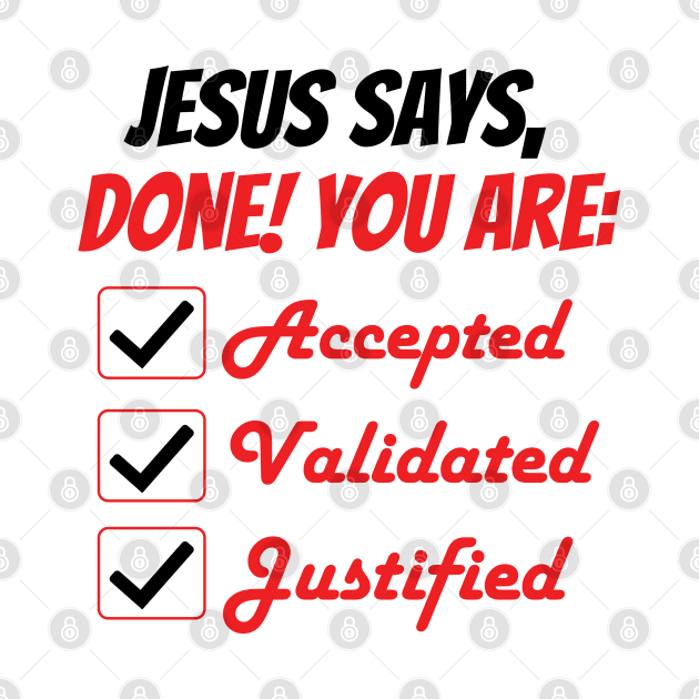 Jesus Says Done! by CandD