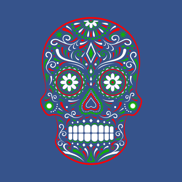 Disover Dia de los muertos - Day of the dead - tshirt design - Dia De Los Muertos - T-Shirt