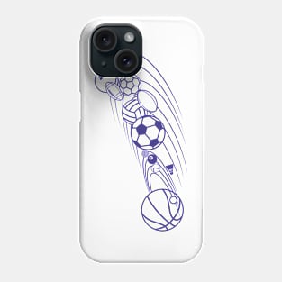 Ball System outlines Phone Case