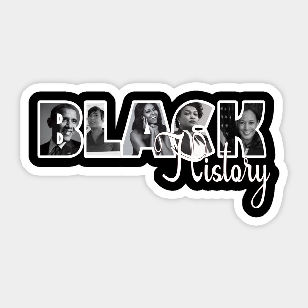 Black History! - Kamala Harris - Sticker