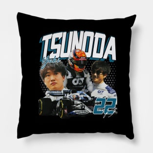 Yuki Tsunoda Vintage Pillow