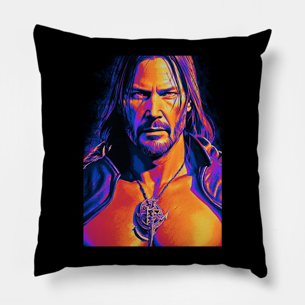 John Wick Viking Pillow by elmejikono