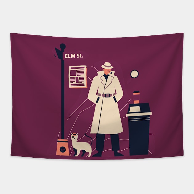 Detective Tapestry by Mdath