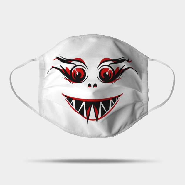 Scary Face Scary Face Mask Teepublic