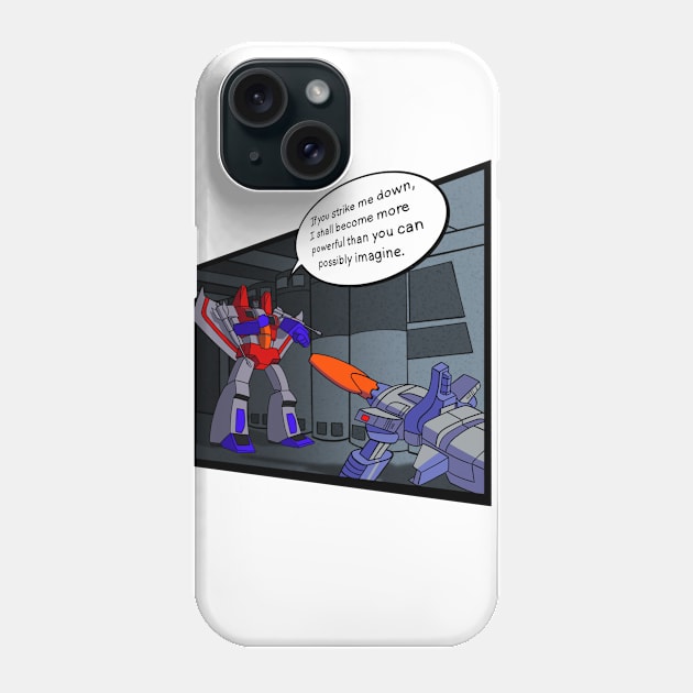 Strike Me Down Phone Case by ra7ar