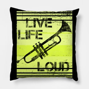 Funny Trumpet Quote Pillow
