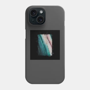 Cubic Turquoise Phone Case