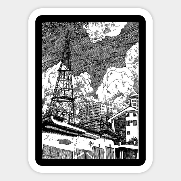 Electric tower - Electric Tower - Sticker