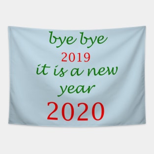 2020,new year Tapestry