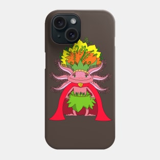 Axolotl Chief Phone Case