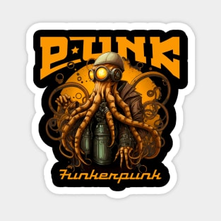 PUNK Atomic Octopus Magnet