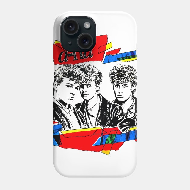 Vintage Styled 80s A-Ha Design Phone Case by DankFutura