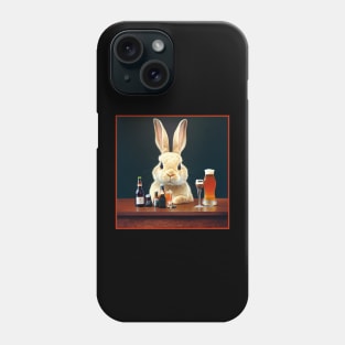 Bartender Rabbit Phone Case