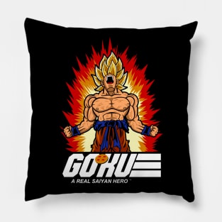 Japanese Anime Manga Superhero Retro 80's Cartoon Mashup Parody Pillow