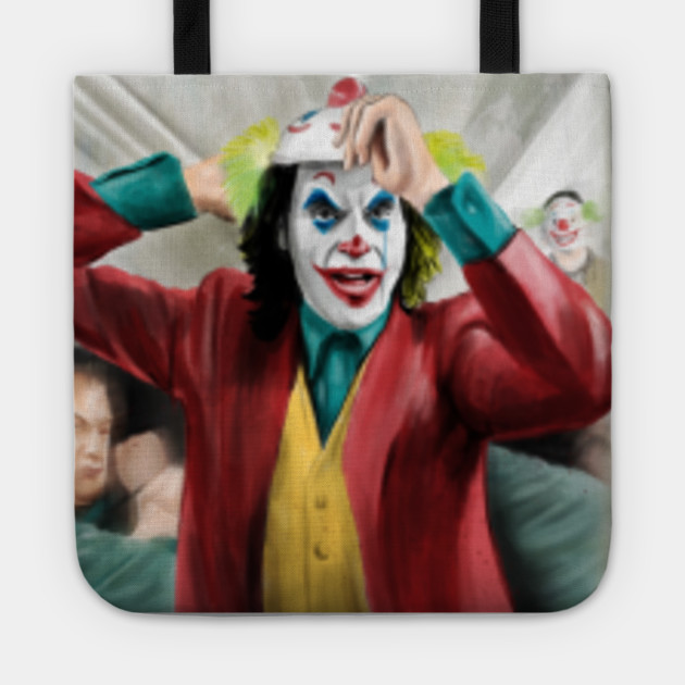 Joker Watercolor Painting Joker Tote Teepublic