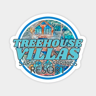 Treehouse Villas Saratoga Springs Resort Orlando Florida Magnet