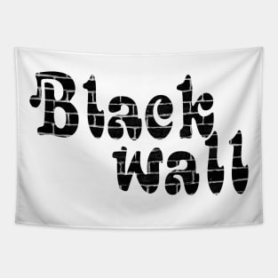 Black wall Tapestry