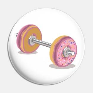 Donut Barbell Pin