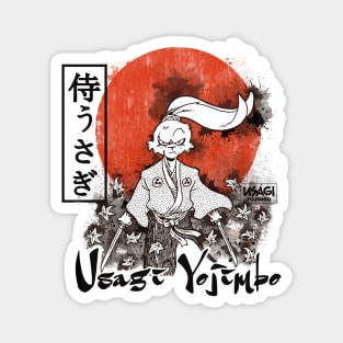 Usagi Yojimbo Kanji Red Sun Magnet