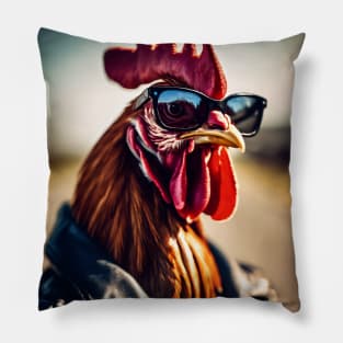funny rooster Pillow