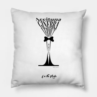 Coctail Martini Pillow