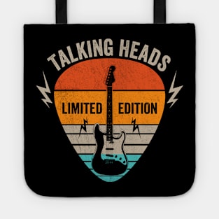 Vintage Talking Name Guitar Pick Limited Edition Birthday Tote