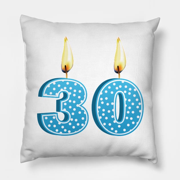 30! Pillow by SWON Design