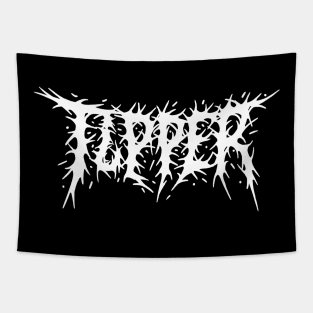 Tipper Deathmetal logo Tapestry