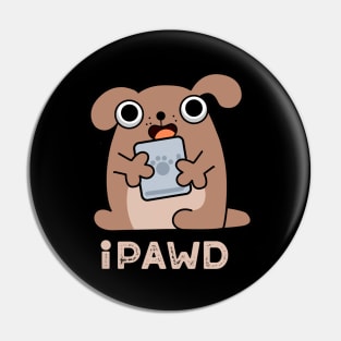 iPawd Cute Doggie Tablet Pun Pin