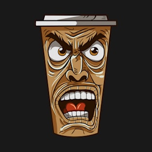 Angry Coffee Mug T-Shirt